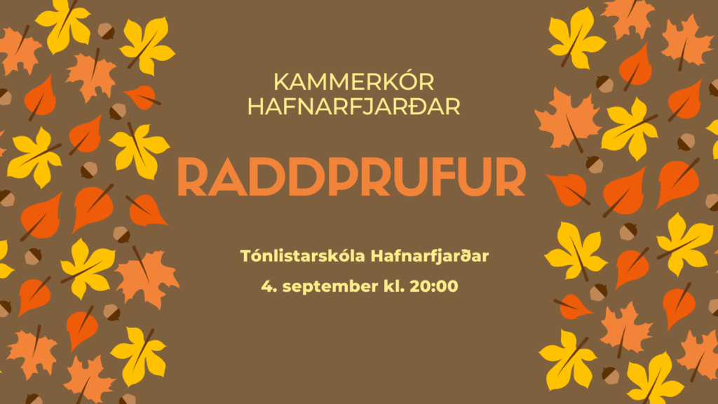 Raddprufur 4. september 2024