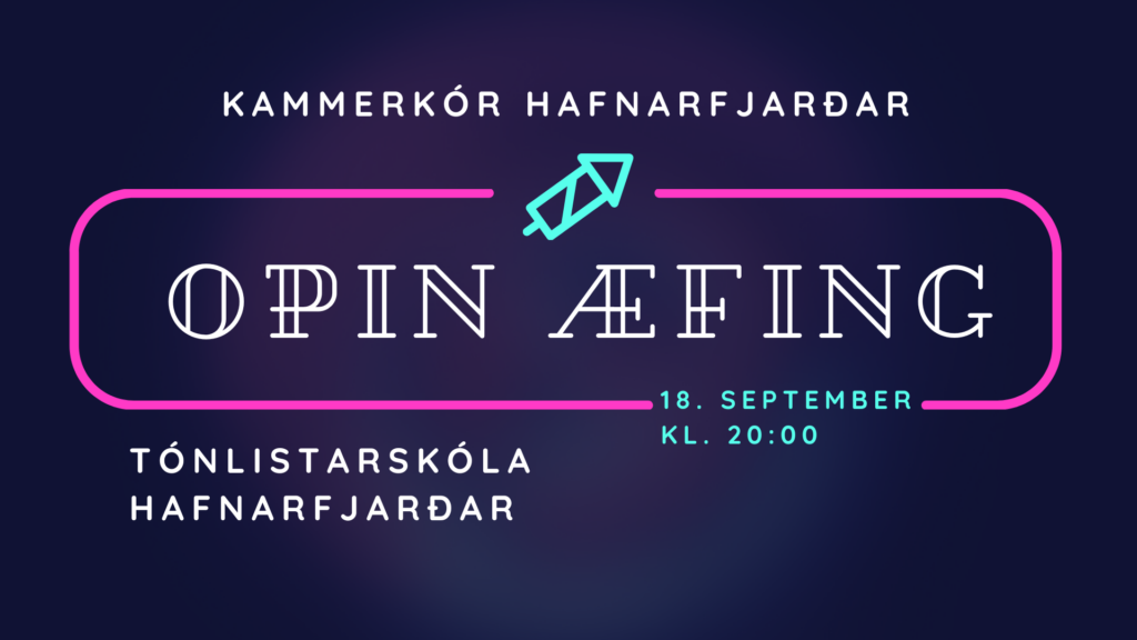 Opin æfing 18. september 2024